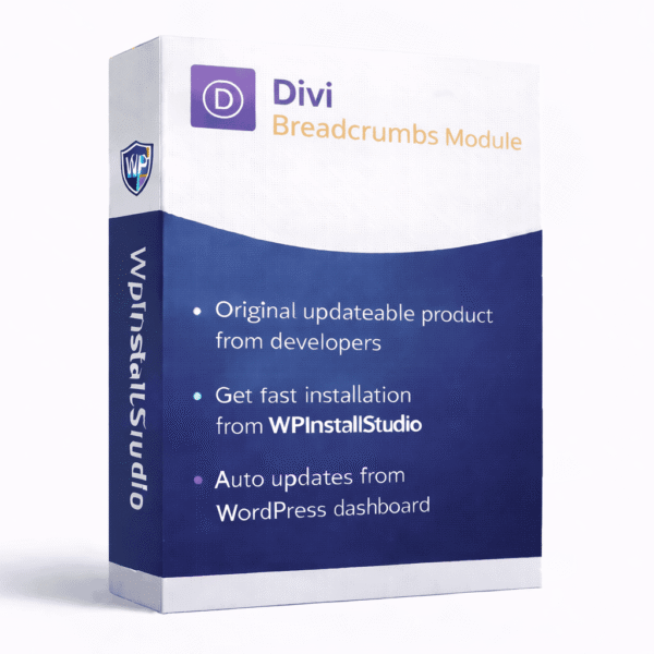 Divi Breadcrumbs Module
