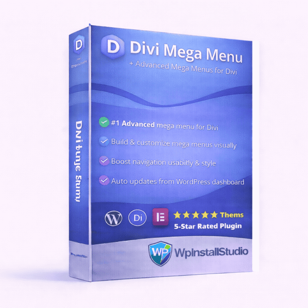 Divi Mega Menu