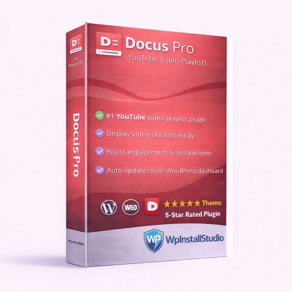 Docus Pro - (YouTube Video Playlist)
