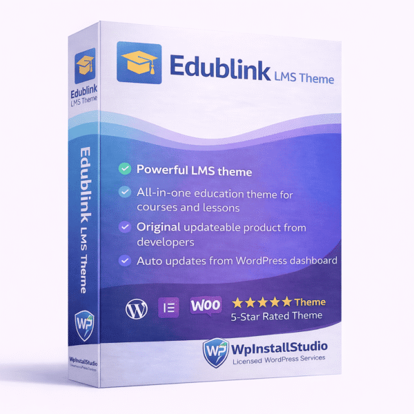 Edublink LMS theme