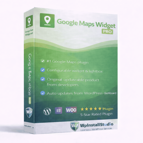 Google Maps Widget Pro