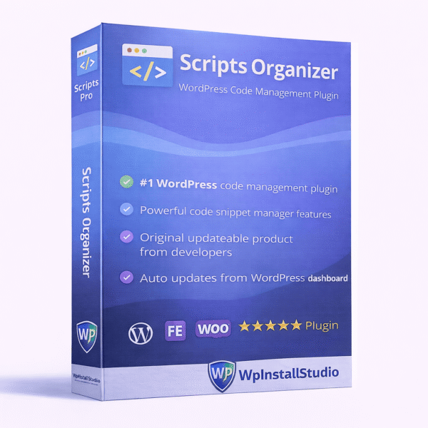 Scripts Organizer (Code Snippet)