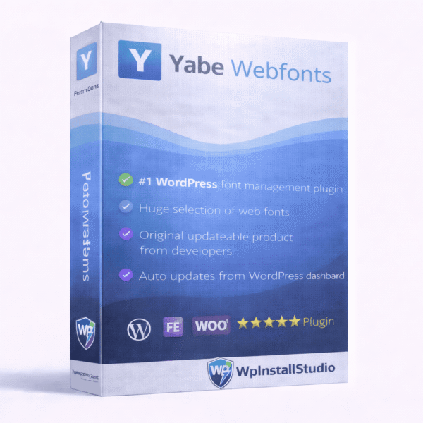 Yabe Webfonts