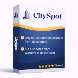 CitySpot - Hotel Booking WordPress Theme