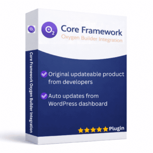 Core Framework Oxygen Builder Integration