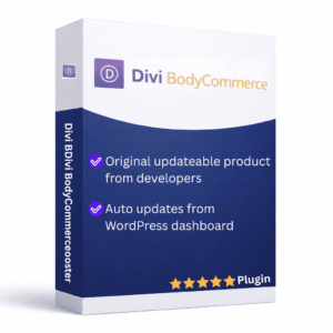 Divi BodyCommerce