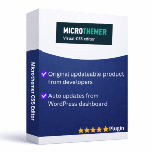 Microthemer CSS Editor