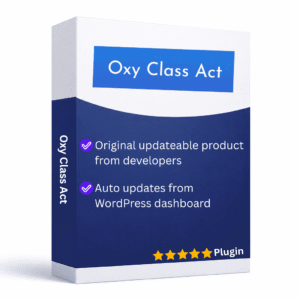 Oxy Class Act