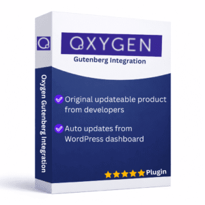 Oxygen Gutenberg Integration