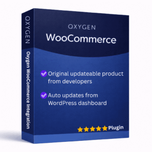 Oxygen WooCommerce Integration